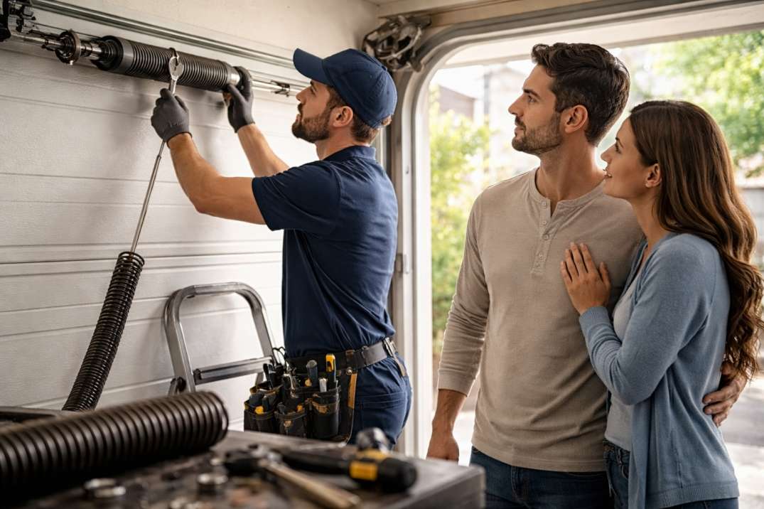 DIY Garage Door Spring Repair: Why Most Experts Strongly Warn Against It
